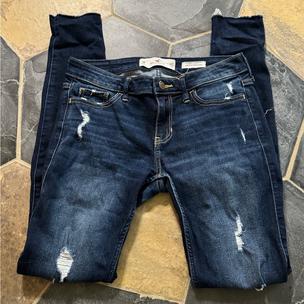 Hollister ripped jeans, size 5R